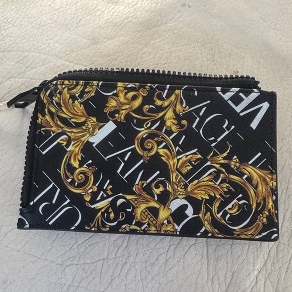 Versace Jeans Collection Other - Versace Jeans Couture Black, White and Gold Card Holder
